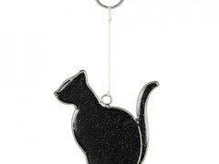 Mini suncatcher Pisicuta Neagra13 cm